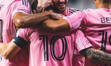 Con un póker de Messi, el Inter Miami goleó a Montreal y quebró la racha negativa
