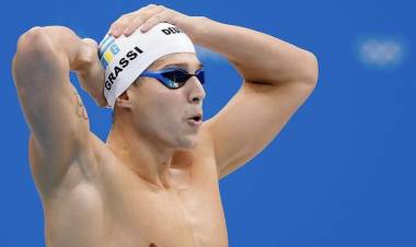 Juegos Suramericanos: Grassi rozó el oro y sumó la medalla plata en los 50 metros mariposa