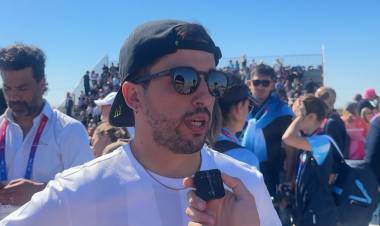Maligno Torres, espectador de lujo en Rafaela: “Necesitábamos una pista así”