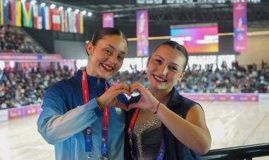 Patinaje artístico: un doble podio argentino que nació de la pasión y los sueños