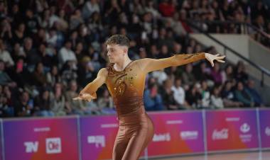Donato Mastroianni ganó la plata en patín artístico y los hermanos Capogrosso van por una medalla