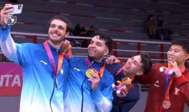 Los medallistas argentinos compartieron sus emociones tras una jornada inolvidable en Santa Fe 2026