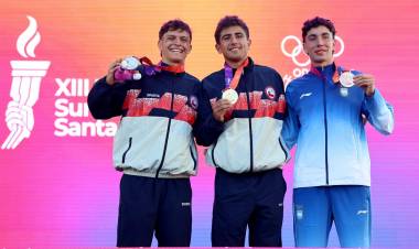 Triatlón masculino: Chile hizo historia y Santa Fe acompañó un podio lleno de emociones