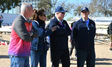 Mario Moccia recorrió los recintos de Santa Fe e inspeccionó la infraestructura de los Juegos Suramericanos 2026