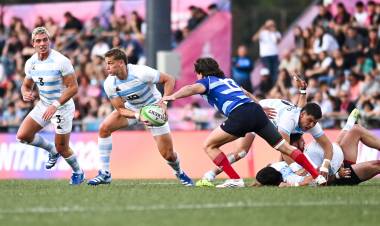 La revolución Pumas 7 en los Suramericanos: Rosario se vistió de rugby y el Hipódromo fue pura fiesta