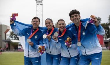 Rosario volvió a dejar su huella en los Juegos Suramericanos: medalla de plata en atletismo