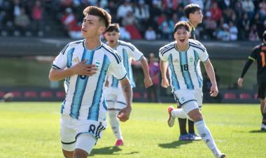 Gol agónico y pasaje a la final: Argentina es semifinalista en fútbol y el Coloso vivió una fiesta en celeste y blanco