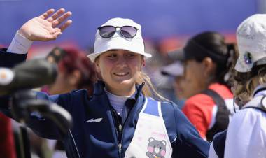 Otra medalla para Rosario: Alma Pueyo fue bronce en tiro con arco en otra jornada de los Juegos Suramericanos