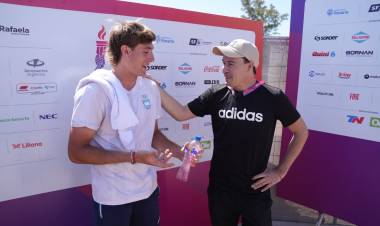 Guillermo Coria acompañó el tenis en Santa Fe: “Estas experiencias quedan para toda la vida”