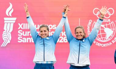 Canotaje de velocidad: Argentina arrasó en K2 500 metros