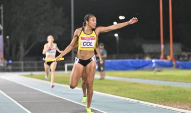 Atletismo: Colombia dominó el primer turno del viernes en Santa Fe