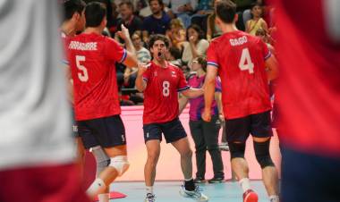 Vóleibol masculino: Chile, Argentina y Colombia completaron el podio en Rosario