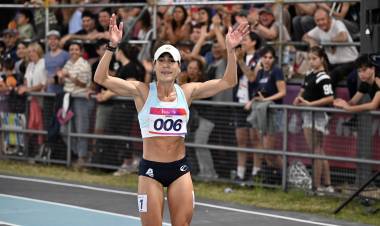 Belén Casetta volvió a ganar en Santa Fe: oro, esfuerzo y una pista que conoce desde chica