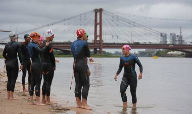 Todo listo para la Copa Continental de Triatlón en la Costanera de Santa Fe