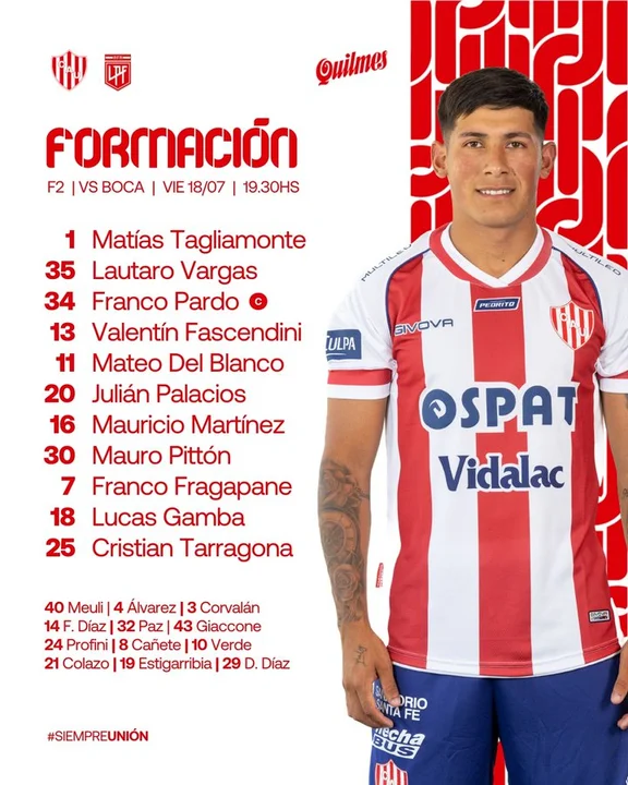 Unión rescató un gran punto en la fiesta del retorno de Paredes a Boca