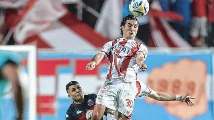 Mauro Pittón, triste por el empate de Unión en Santa Fe