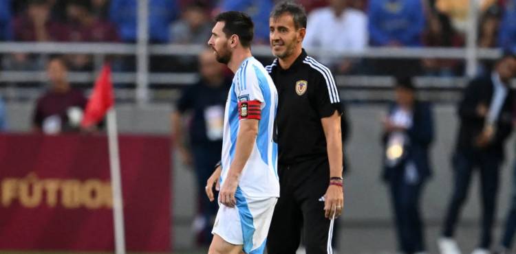 El entrenador de Venezuela le restó importancia a la despedida de Messi ya que se juegan la clasificación