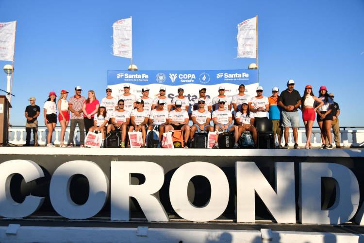 Empezó la 48° edición de la Maratón Santa Fe-Coronda con la visita a Sauce Viejo y el sprint en Coronda 