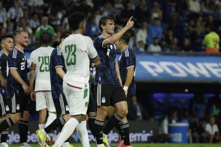 A la Selección argentina le alcanzó con poco y nada para ganarle a Mauritania