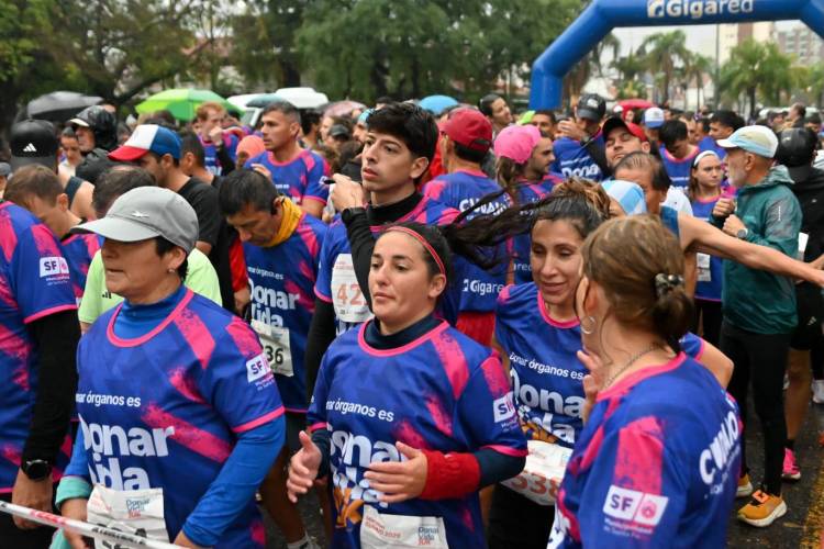 Se realizó la séptima Maratón de Cudaio para promover la donación de órganos