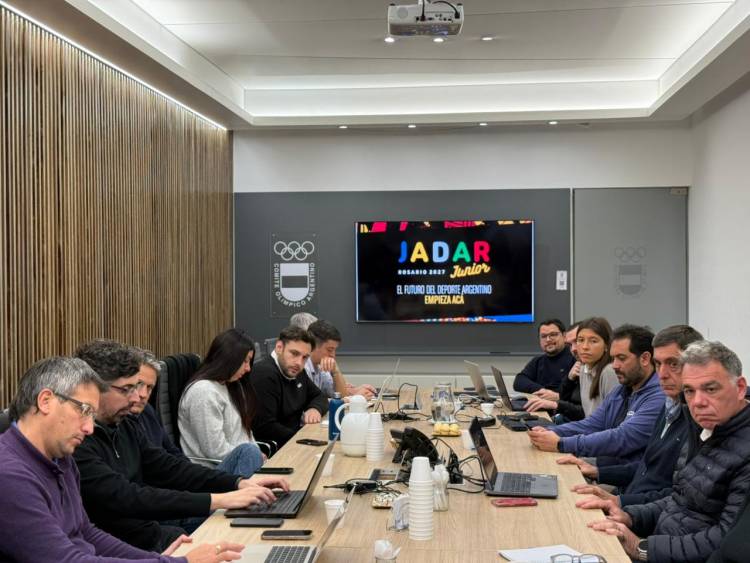 Rosario avanza en la organización de los Jadar Junior 2027 junto a las federaciones deportivas nacionales