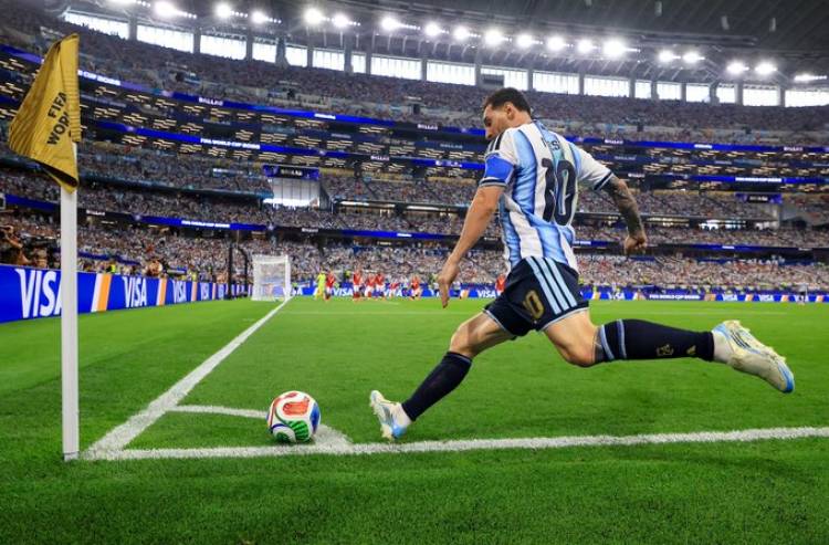 Messi volvió a destacarse en un complejo triunfo de la Selección argentina ante Austria