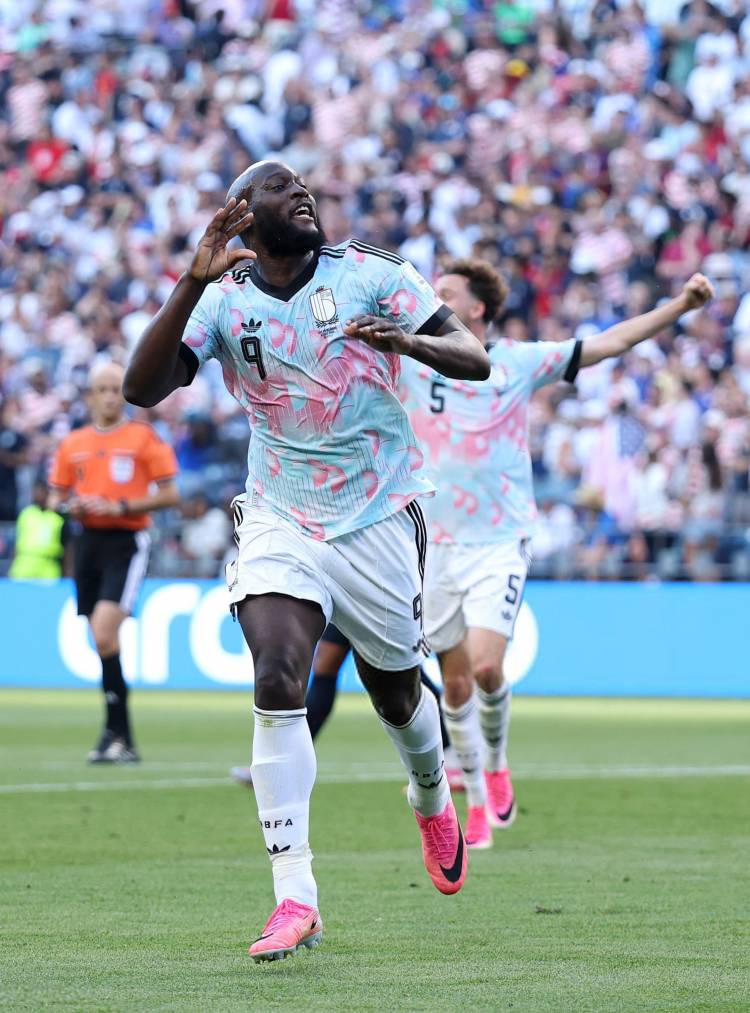 Picante festejo de Lukaku y burla a Trump tras marcar ante Estados Unidos