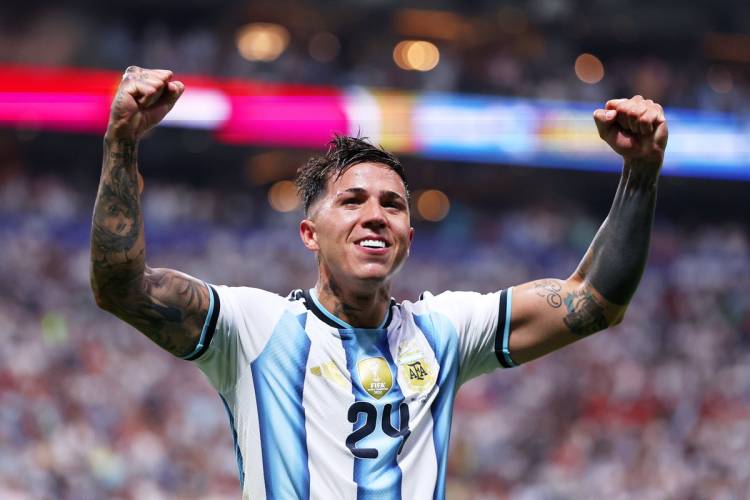 Enzo Fernández: ”Le agradezco a Dios poder vivir este momento”