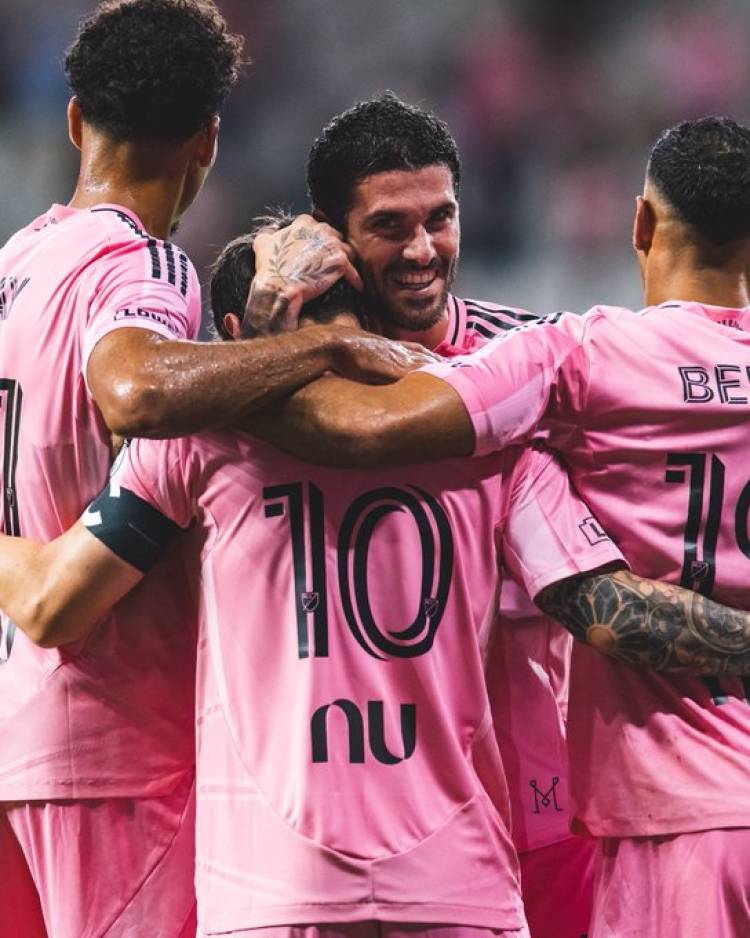 Con un póker de Messi, el Inter Miami goleó a Montreal y quebró la racha negativa