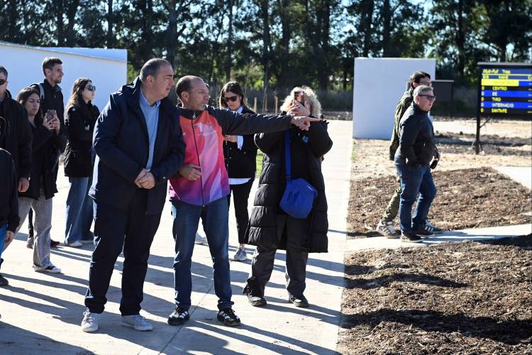 Poletti acompañó la inauguración del Centro Internacional de Tiro Deportivo en Recreo