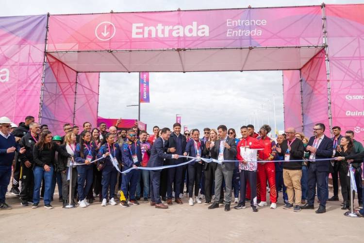 Juegos Suramericanos: Pullaro inauguró la villa deportiva de Rafaela y dio la bienvenida a los atletas