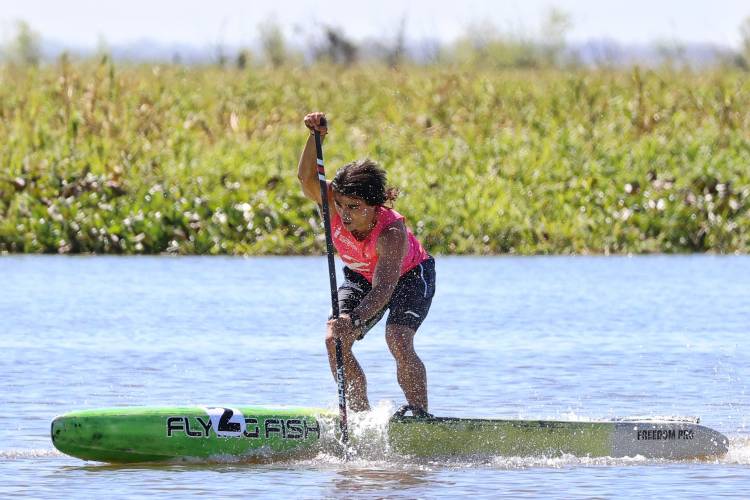 Oro rosarino en el agua: Santino Basaldella se consagró campeón en SUP en los Juegos Suramericanos