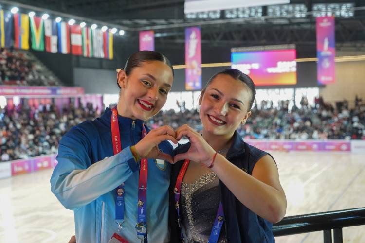 Patinaje artístico: un doble podio argentino que nació de la pasión y los sueños