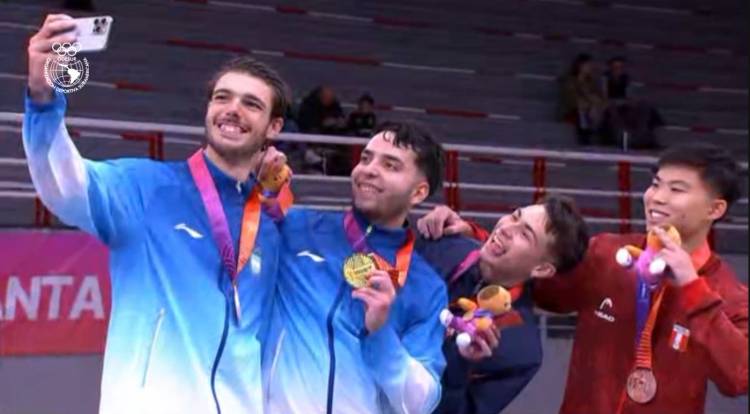 Los medallistas argentinos compartieron sus emociones tras una jornada inolvidable en Santa Fe 2026