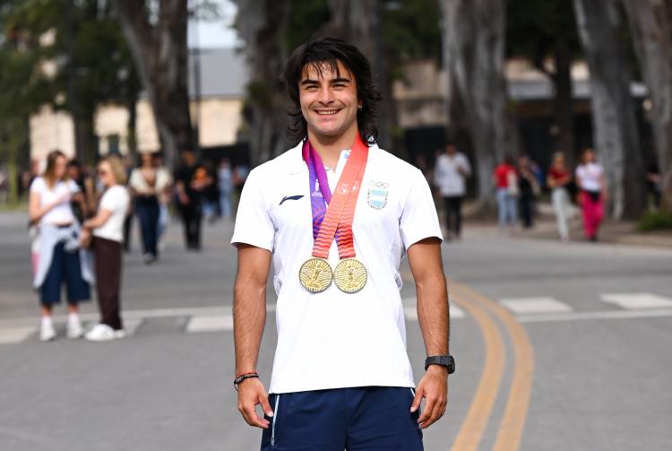 Juegos Suramericanos Santa Fe 2026: Santino Basaldella y el valor del CReAR detrás de sus dos oros