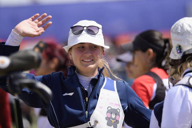 Otra medalla para Rosario: Alma Pueyo fue bronce en tiro con arco en otra jornada de los Juegos Suramericanos