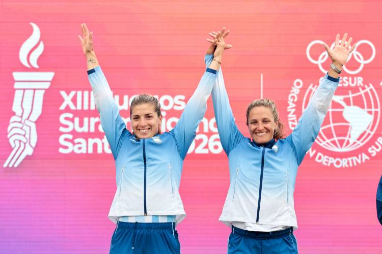 Canotaje de velocidad: Argentina arrasó en K2 500 metros