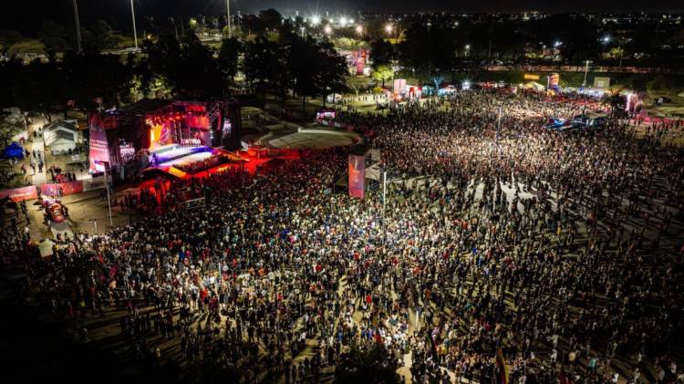 Juegos Suramericanos 2026: más de 100 mil personas participaron de la fiesta del cierre en Santa Fe